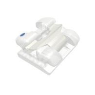 Clippy-C Ceramic self ligation Bracket #Roth .022